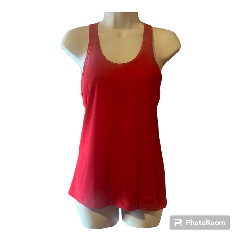 Nike Dri Fit Tank Tops Lot Of Two Womens Size Small One Red One Gray Racerback - Picture 4 of 7